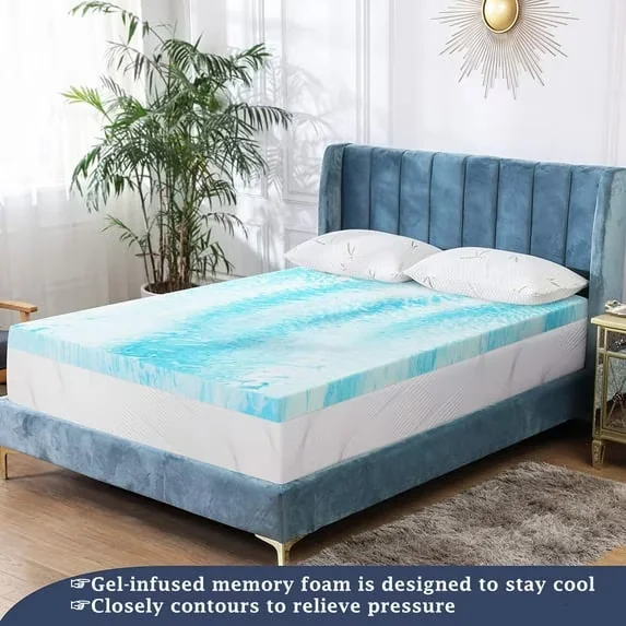 Innovative Mattresses Accessory with Hypoallergenic, Breathable, Cooling Technology - Memory Foam Model 0CCEA0