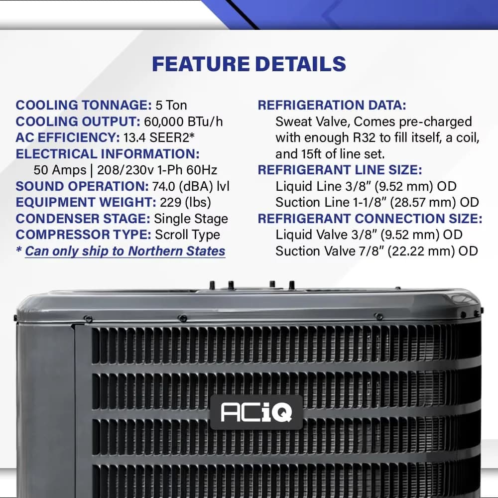 Sleek Air Conditioner with Short Cycle Protection, Automatic Shut-Off, Overload Protection - Model 8ACB09