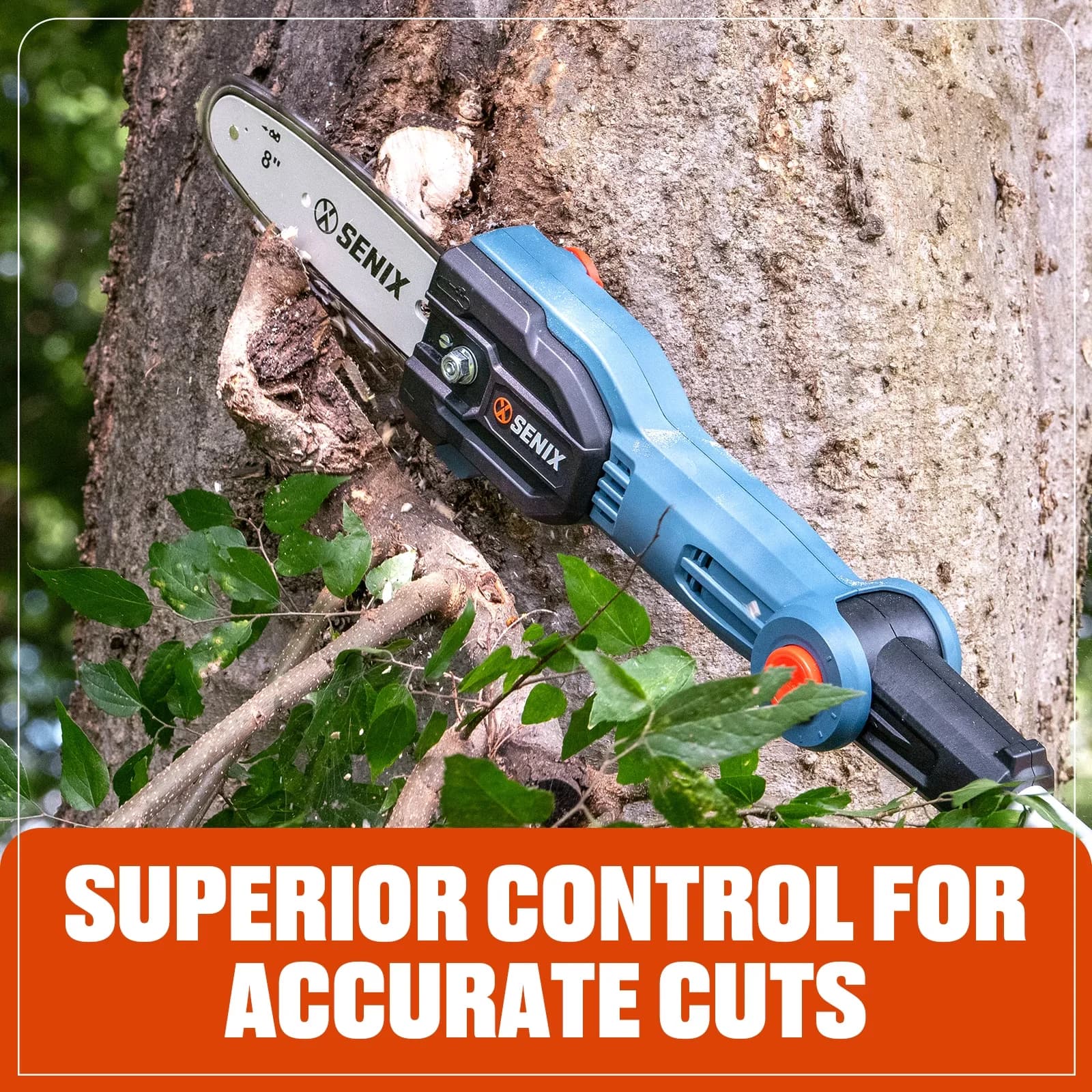 Classic Pole Saw with 20V, Telescoping, Tool Only - Blue - Satisfaction Guaranteed Model 6D62A3