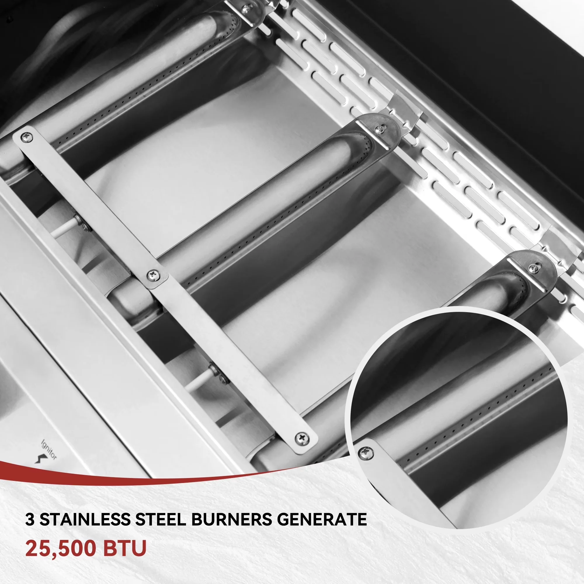 Flat Top Grill Quality with Warming Rack - Silver Stainless Steel (Griddle & Warming Rack) Model 97CDF8