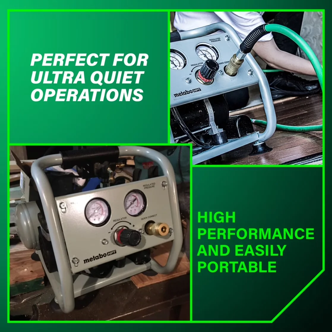 Air Tools Compressor Innovative with Quiet Operation, EC28M, 1-Gal Quiet Oil-Free Tool - Steel, Stainless Steel Multicolor Model BE9CFE