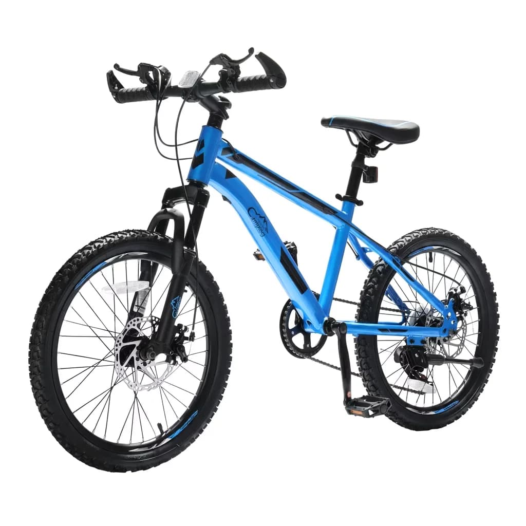 Essential Mountain Bike with Blue, 7 Speed Trigger Shifter, Front Suspension - Blue Model D3378E