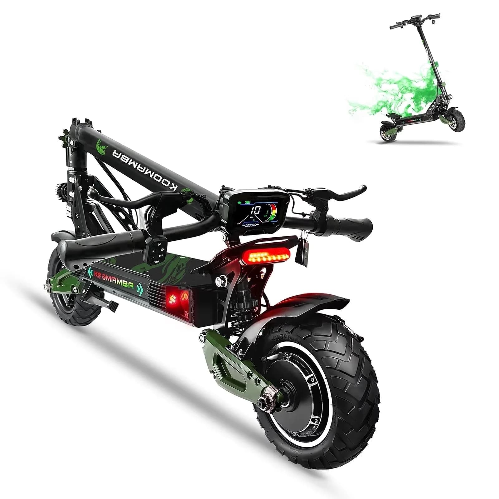 Essential Scooter with 1200W, 52V, Foldable - Alloy Steel ZU06 - Compact and Portable Model 42D96D