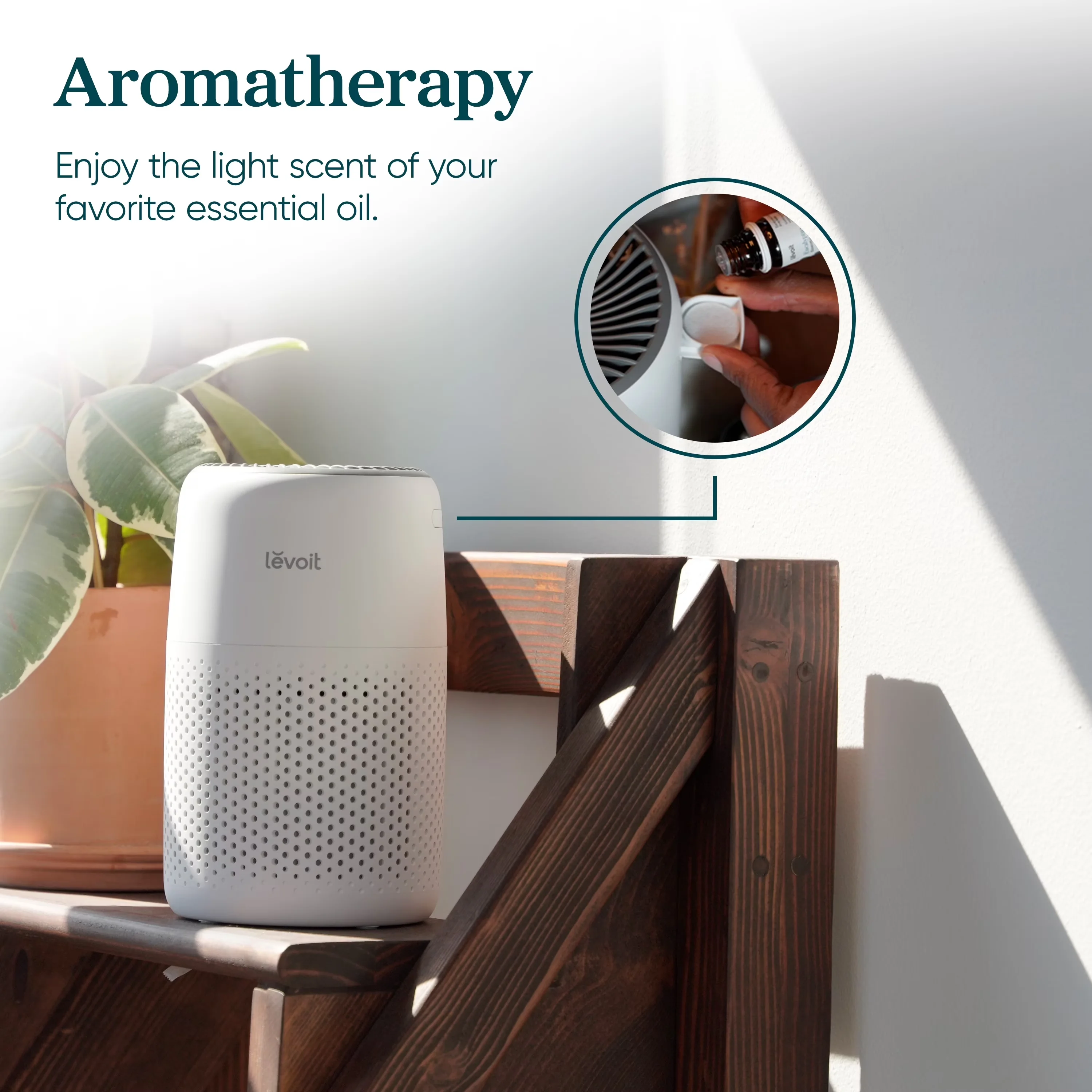 Air Purifier Innovative with Variable Speed, Automatic Shut-Off, Filter Change Indicator for Bedroom, Office - Model B659C8
