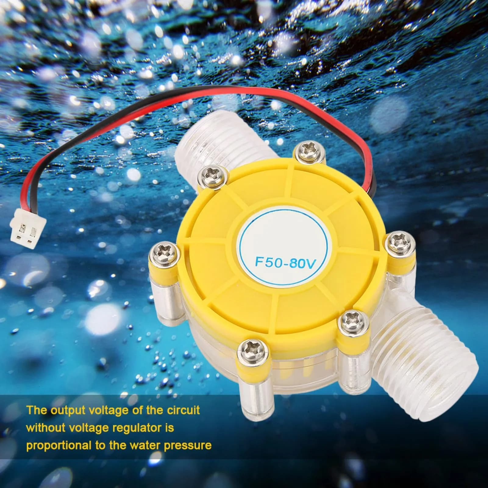 Compact Generator with Micro-hydro, Condition: 100% brand new, Hydroelectric - Model 3AF75E