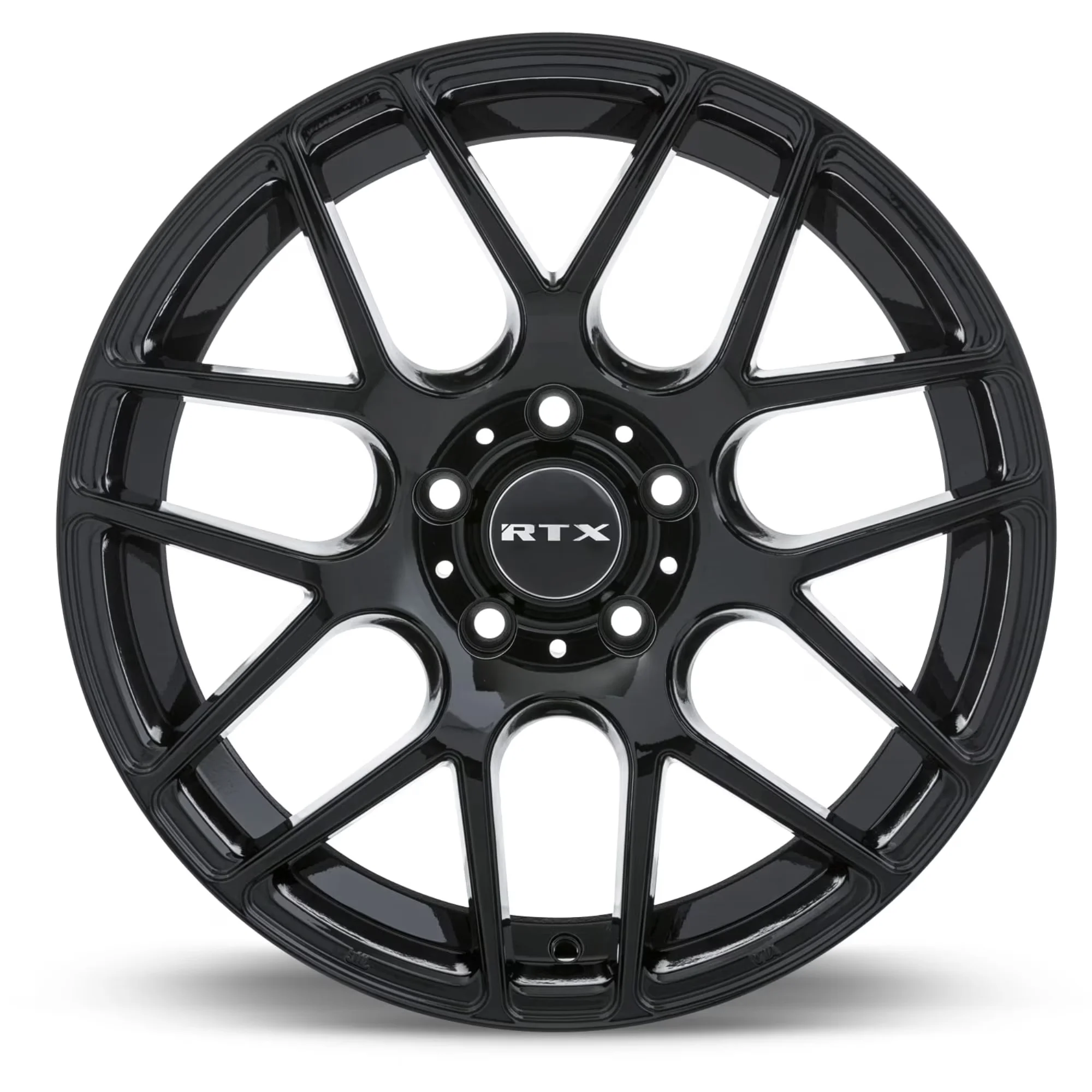 Quality Wheels And Rim with Size: 17x7.5, Bolt Pattern: 5x112 - Black Aluminum Model FD7DA6