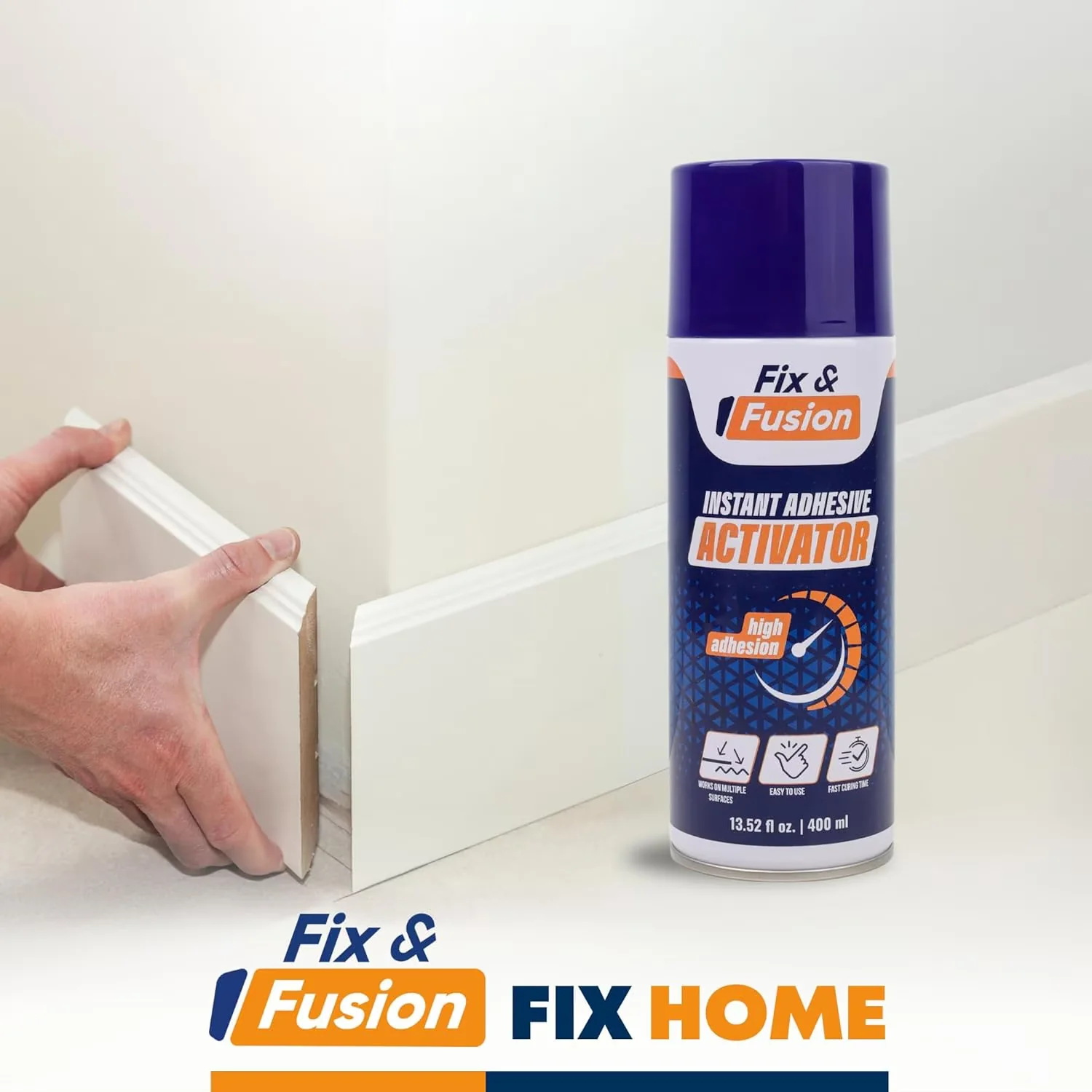 Reliable Adhesives Glues In Paint Supplies Tool with Activator Spray - 13.5 fl oz Model B47998