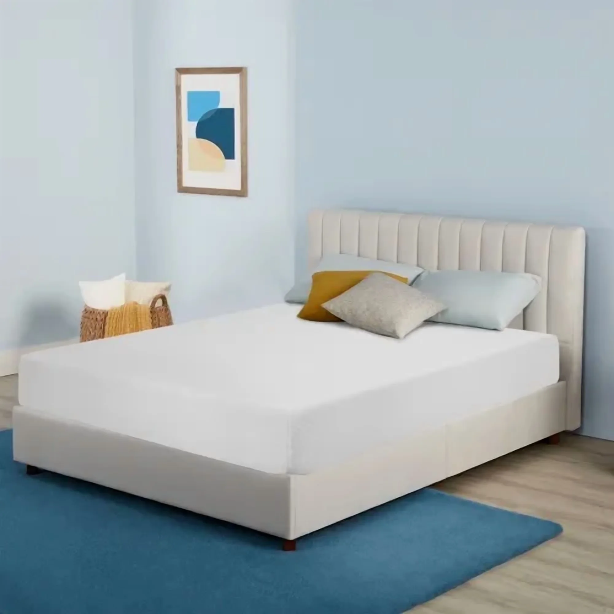 Innovative Mattresses Accessory with In a Box, Medium Firm - Gel Memory Foam White Model 612ED6