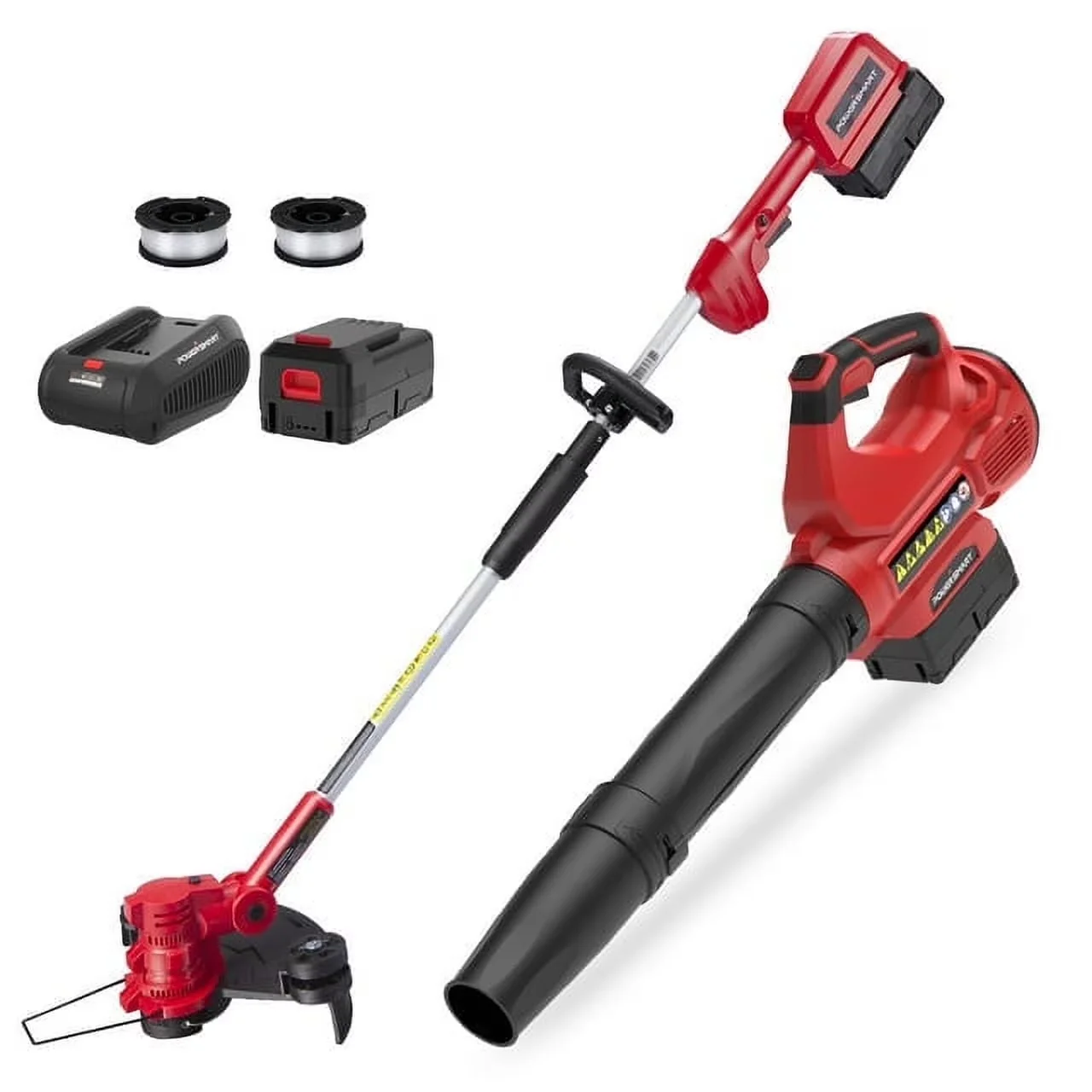 Reliable String Trimmer with Battery, 40V, 7lb - Red - Essential Collection Model F860F5