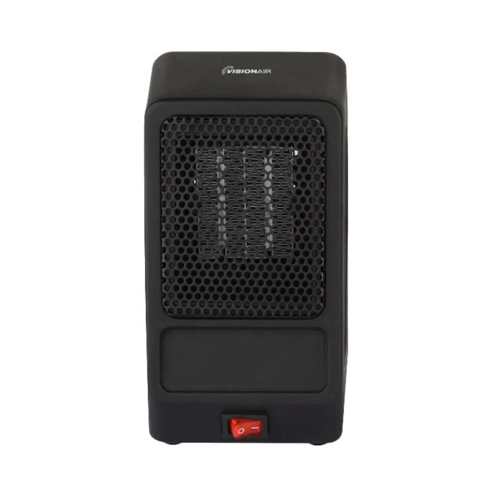 Durable Portable And Electric Space Heater with 400W, 1365 BTU, On/off Mechanical switch - Black Model C6C97C
