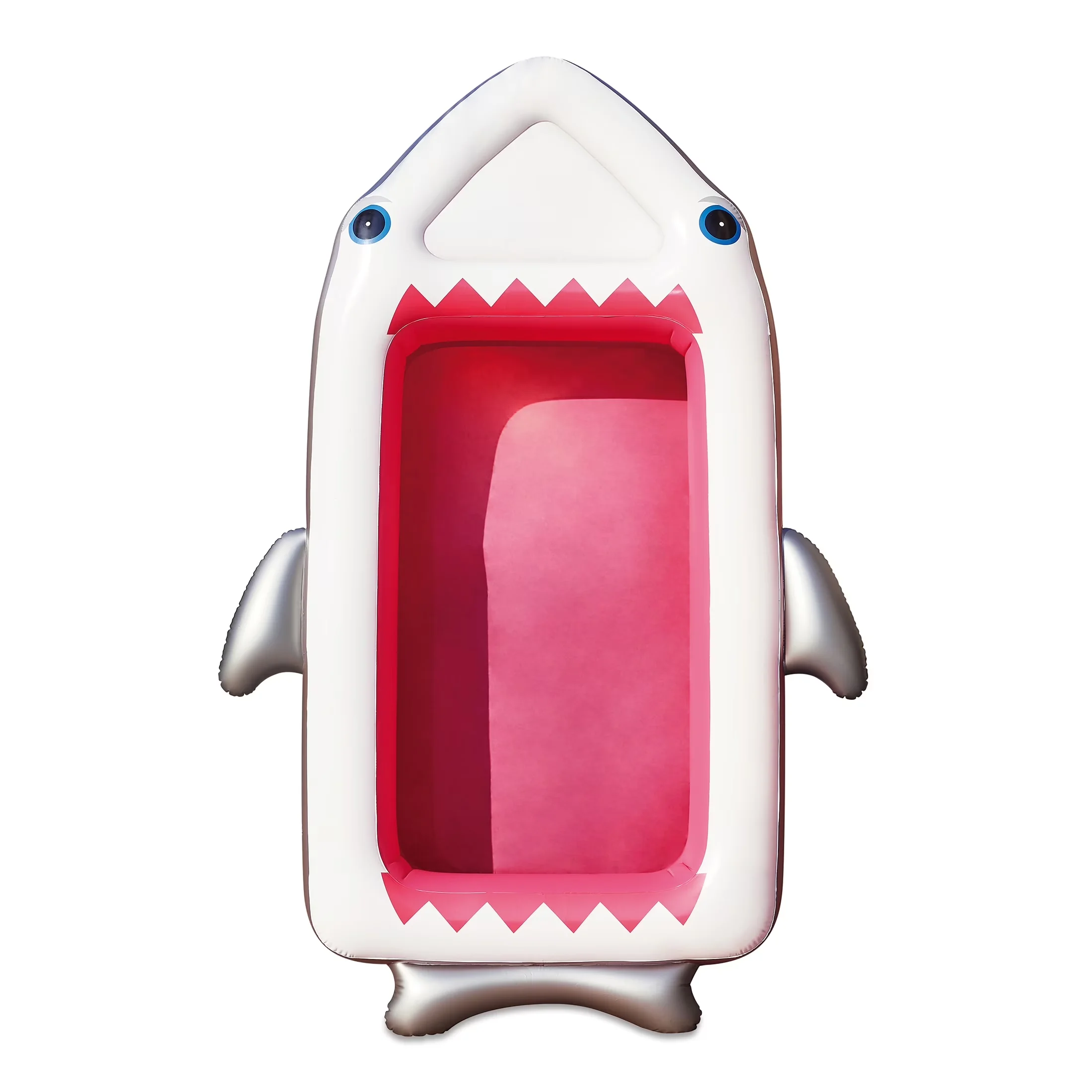 Classic Inflatable Pool with Puncture Resistant, Hilarious shark jaw design - Multicolor Model 950C90