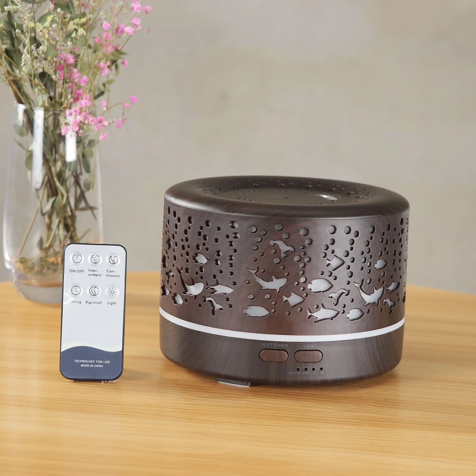 Stylish Humidifier with Material: Plastic - Plastic Brown Clearance - Easy to Use Model 68DB46