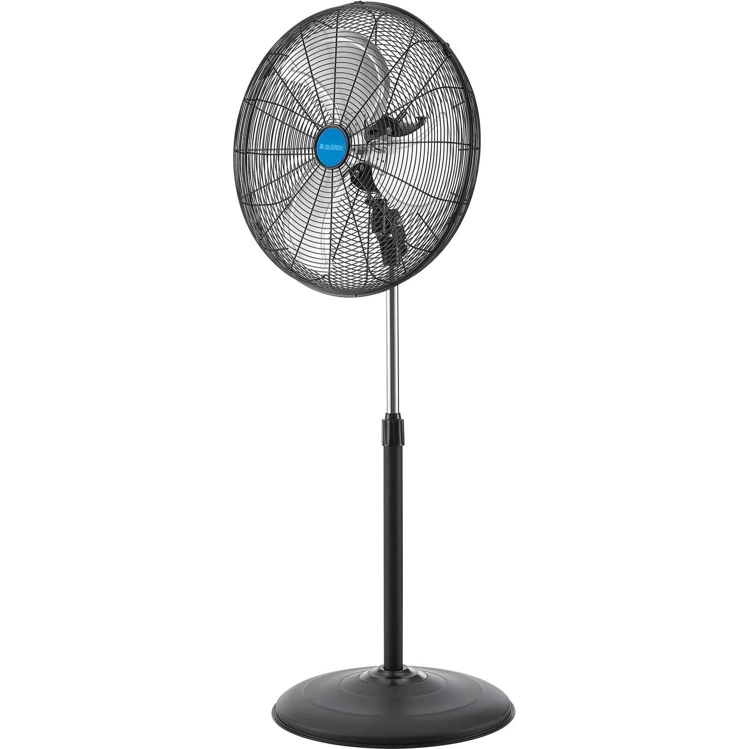 Fans In Cooling Classic with Oscillating, Adjustable Height - Silver Aluminum Model 7A4CF4