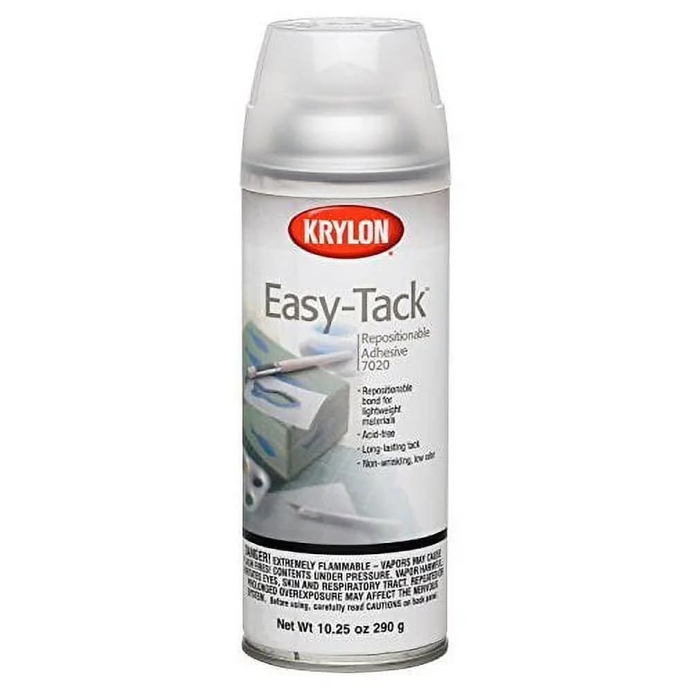 Classic Adhesives Glues In Paint Supplies Tool with 10.25 oz, Easy-Tack Repositionable Adhesive - Model 21D96D