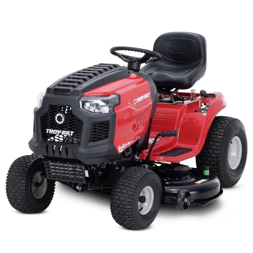 Durable Riding Lawn Mower with Adjustable Cutting Height, Adjustable Speed, Cup Holder - Model DA22F1