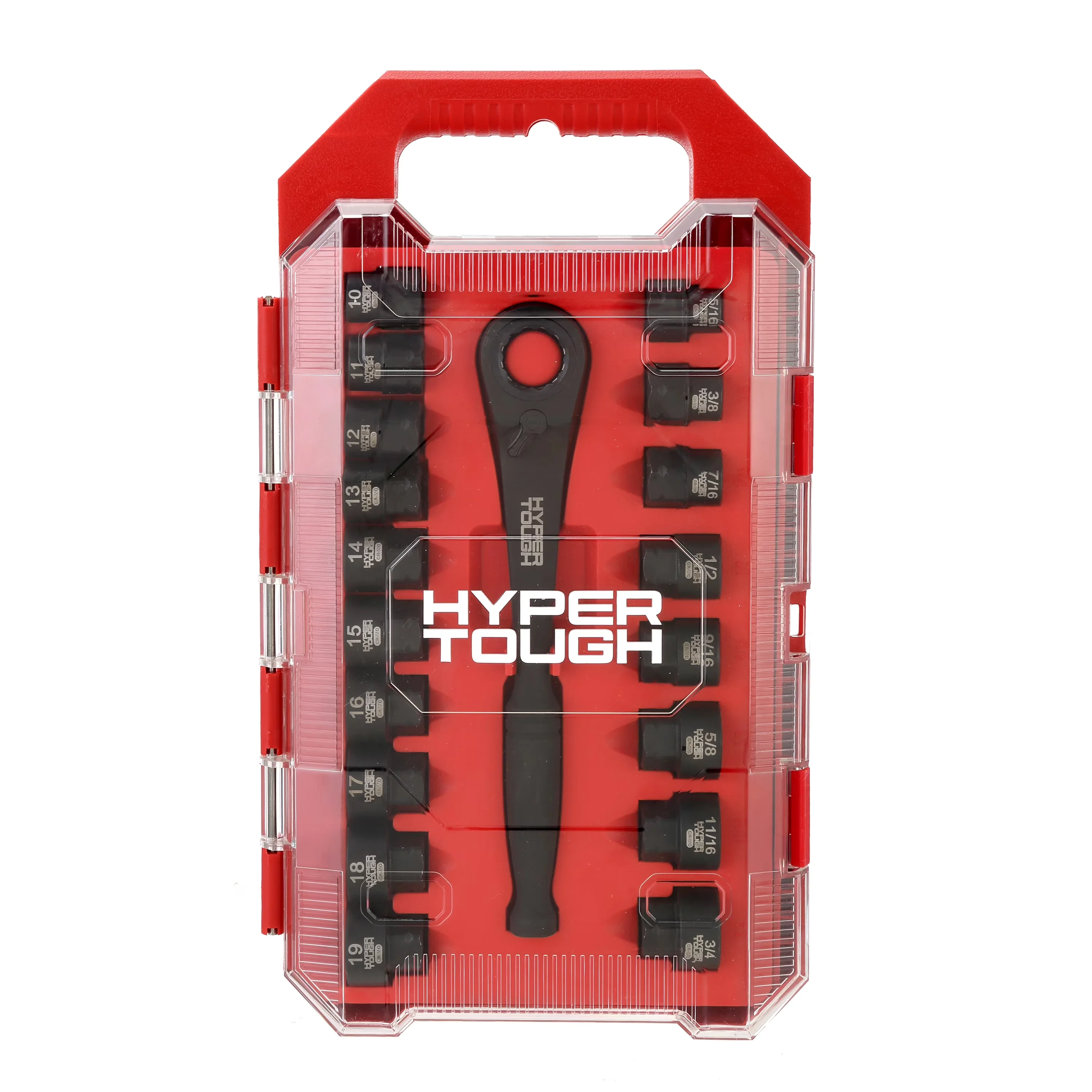 Hand Tool Set Stylish with SAE & Metric - Black Crmo 19 - Universal Fit Model 1E93DD