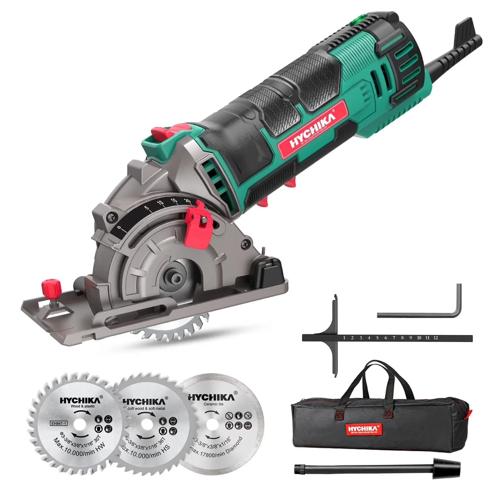 Essential Power Saw with 500W, 120V, Ergonomic Design - 85C - Reliable Performance Model 529BF8