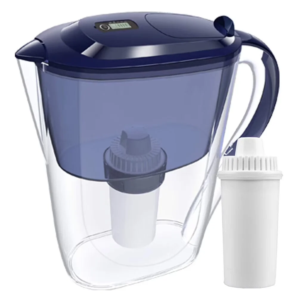 Reliable Water Filtration with Blue, DP06, 10 Cup Pitcher - Plastic,Abs Model CF1129