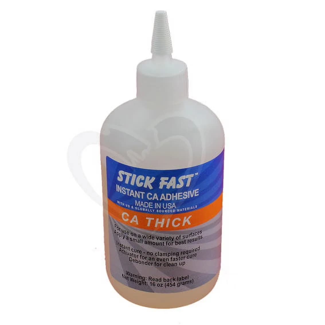 Quality Adhesives Glues In Paint Supplies Tool with Thick 16 oz, Quick Set Adhesive - Clear Thick 16 oz Model B4457A