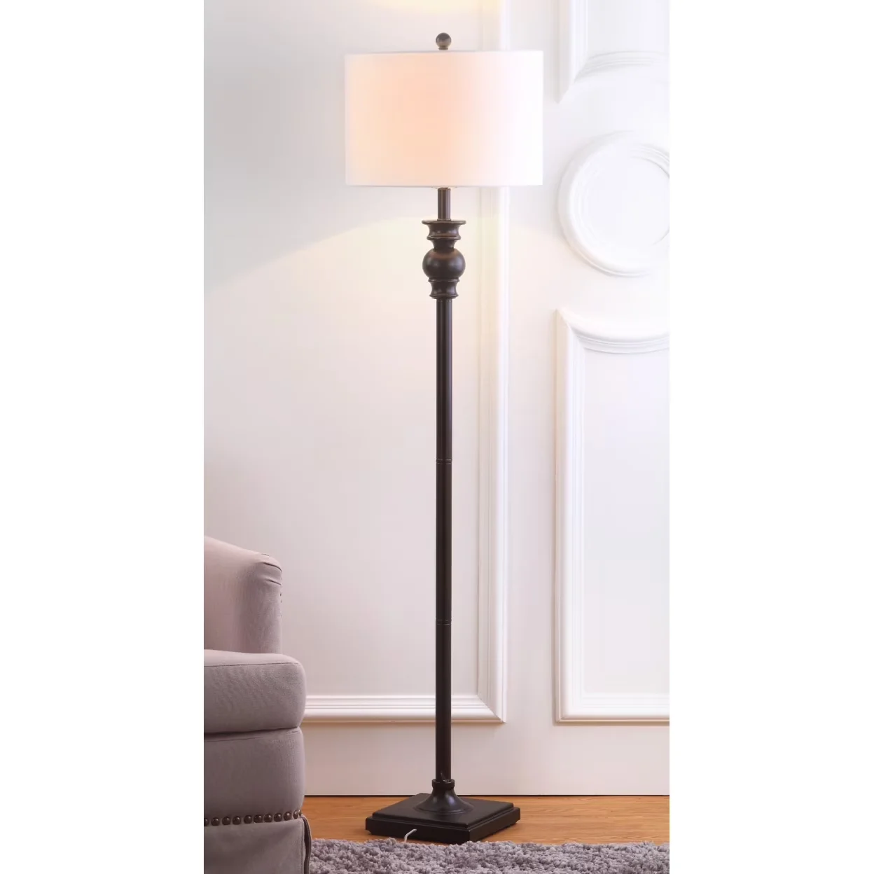 Professional Floor Lamp with LED, Contemporary, Traditional Floor Lamps - Multicolor Iron Model 429929