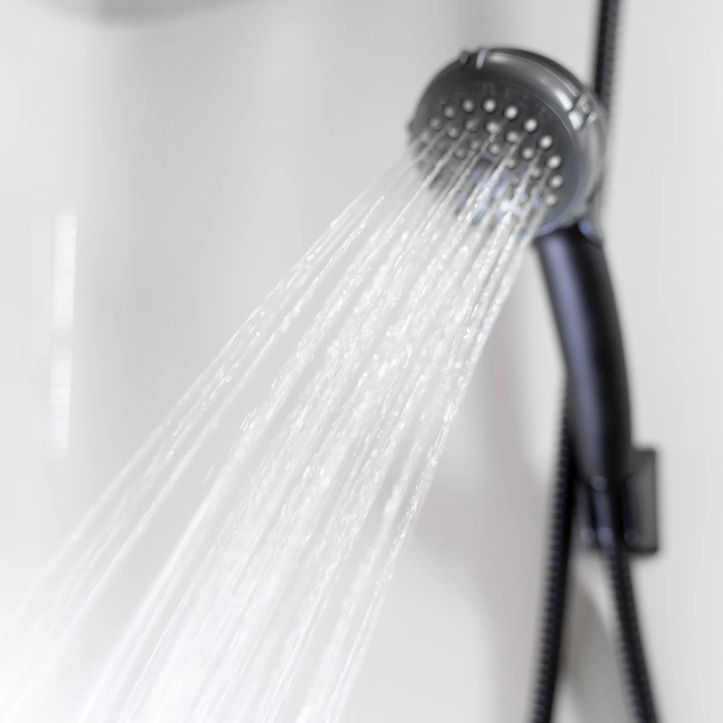 Compact Shower Head with Adjustable, RV Hand Held Wand - White Shower Head Model 25C4A5