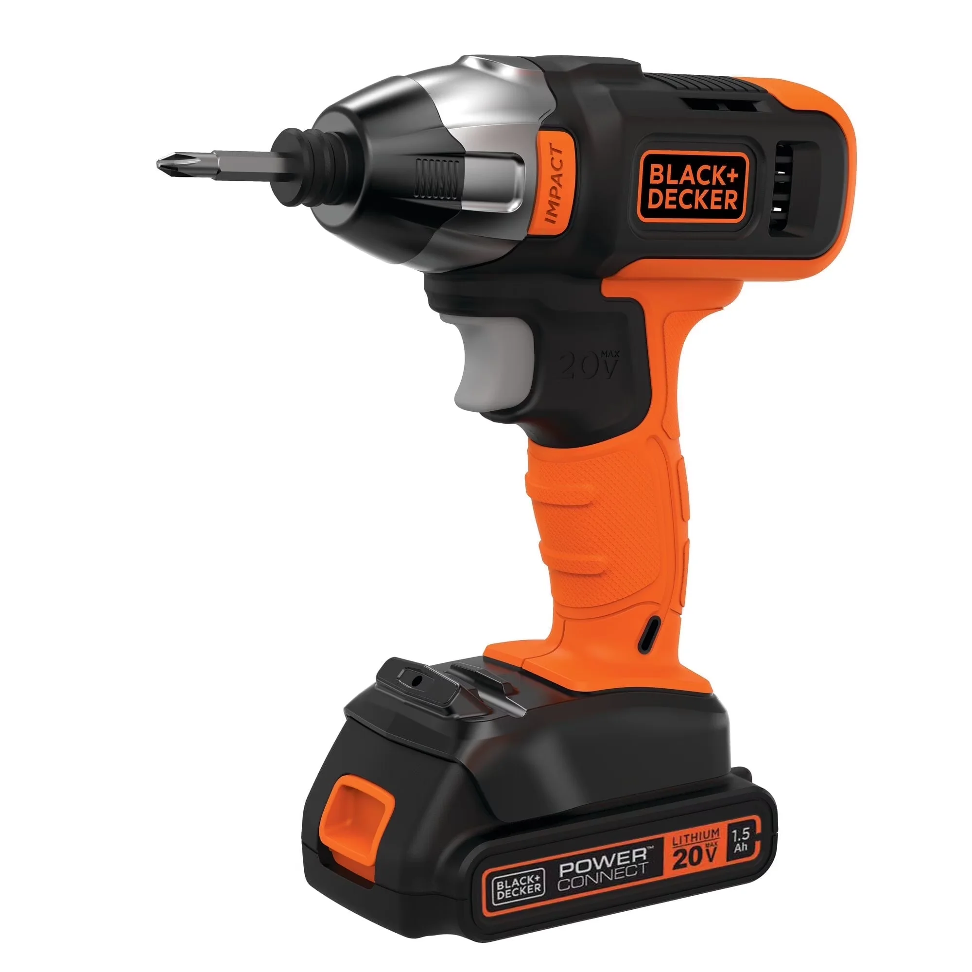 Essential Drills Driver with Battery, 20V, 20V MAX* Cordless Impact - Residential Grade Model F037D8