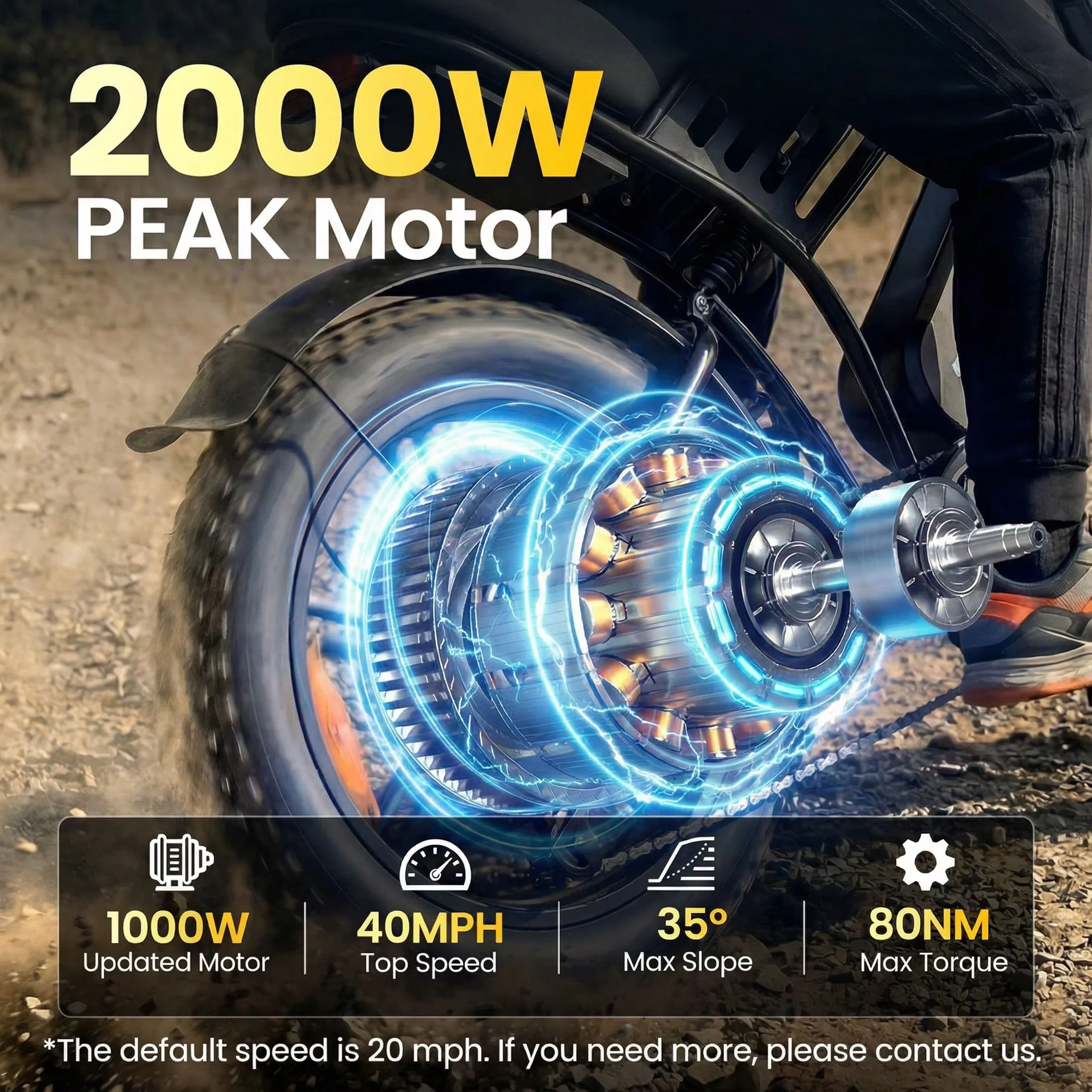 Innovative Electric Bike with Battery, 1000W, 48V - Black - Sleek Profile Model 22B6CF
