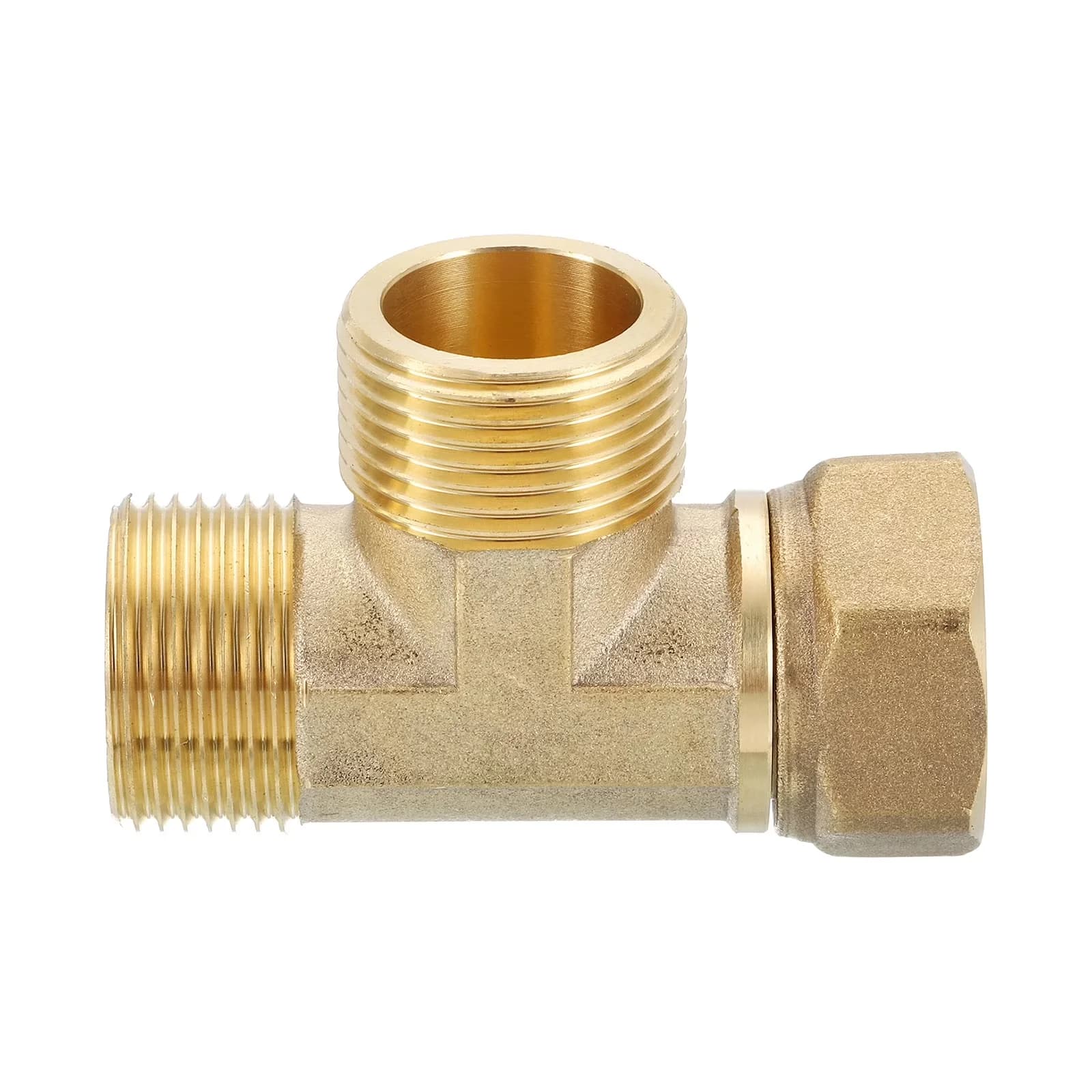 Essential Plumbing with Material: Brass, Inner diameter of threaded joint: 3/4", Inner diameter: 10.74 x 0.74 x 0.67 inch - Brass Bronze Model 757272