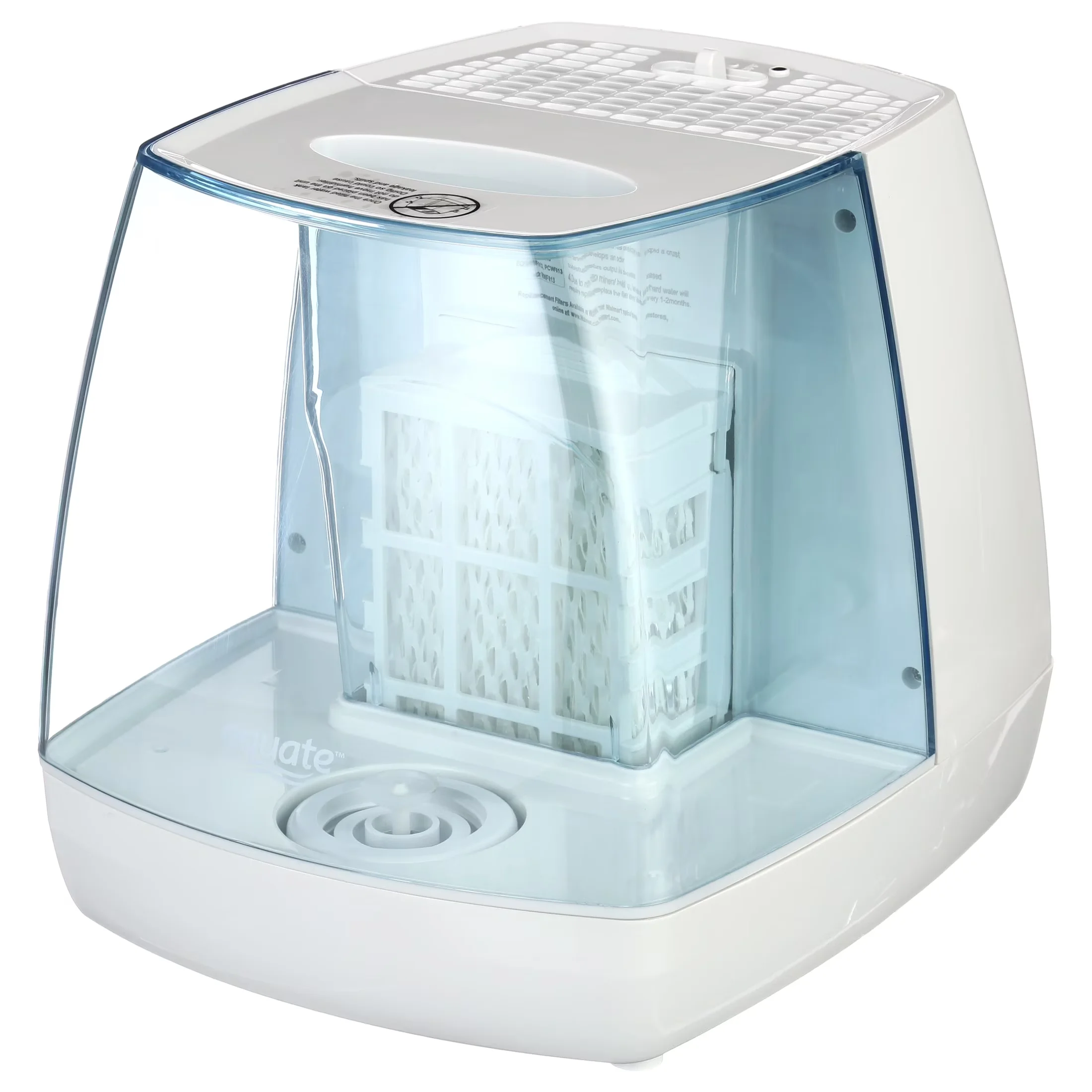 Humidifier Compact with Designed for rooms up to 250 square feet, 1.1-Gallon Invisible Cool Mist - Model 01DDE2