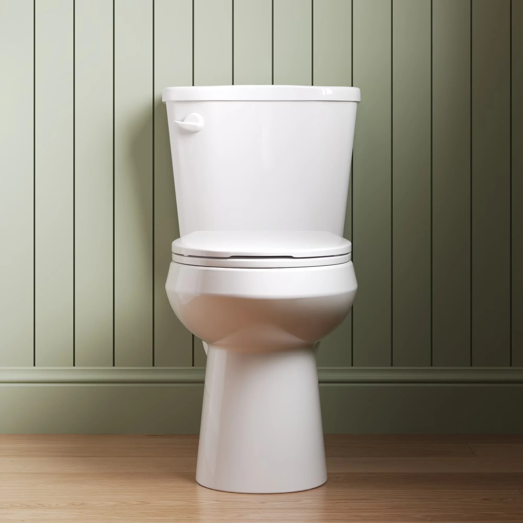 Bathroom Renovation Efficient with Easy Installation, Corner Installation, Soft Close Seat Included - Vitreous China White Model 5EE6C5