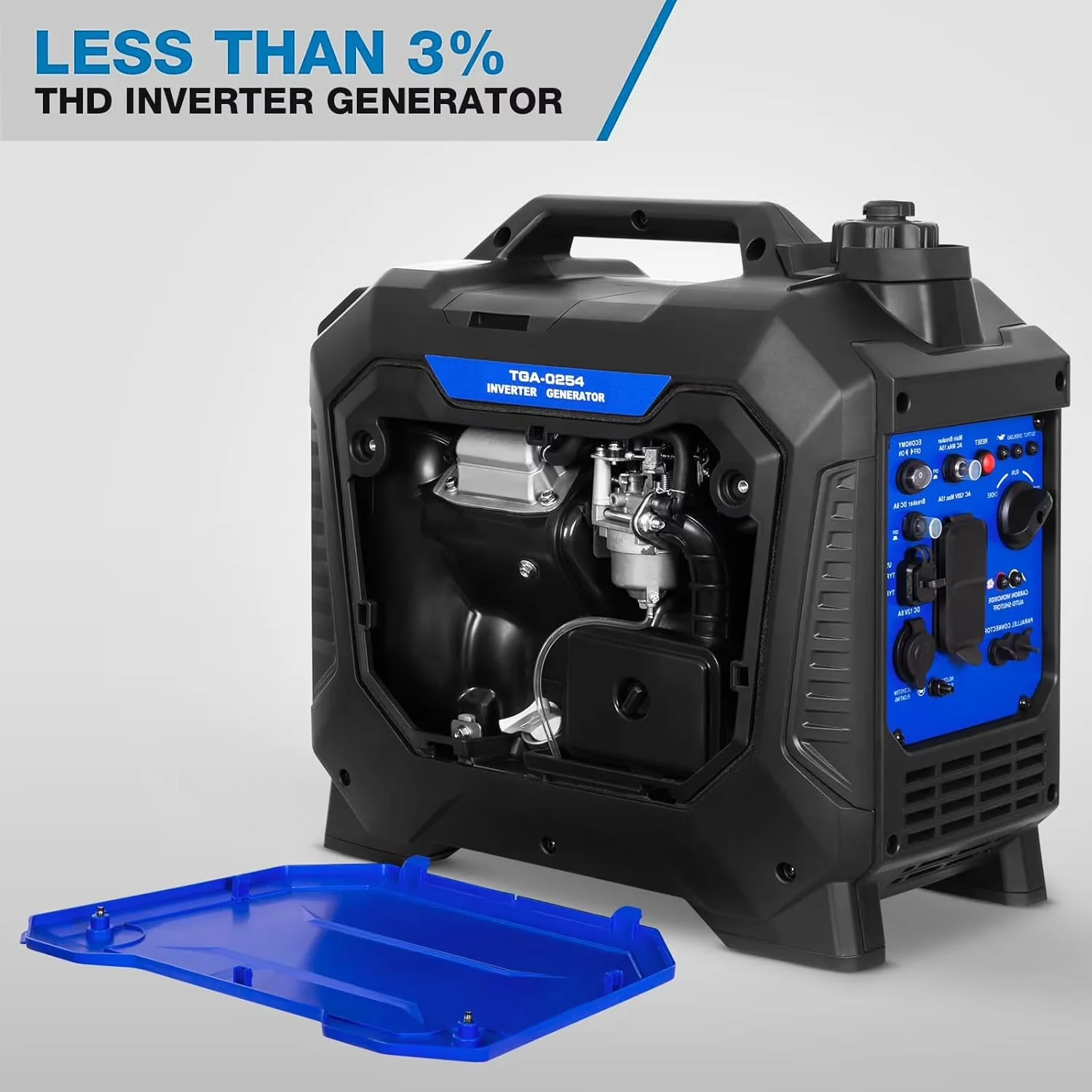 Versatile Generator with 2500W, 120V, Usb Port - Compact and Portable Model 49AE73