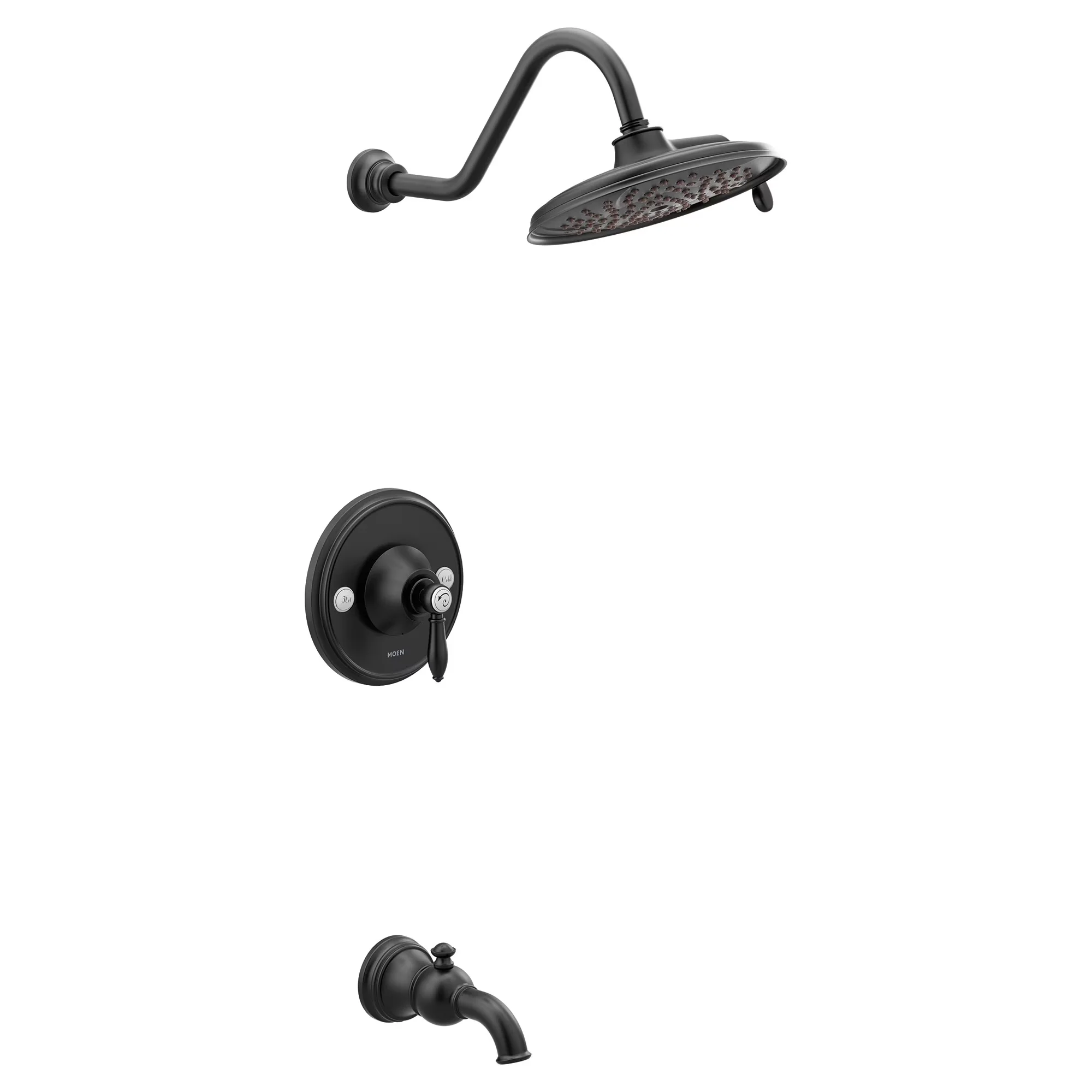 Bathroom Renovation Quality with Weymouth Collection, Matte Black - Metal Model 231AEC