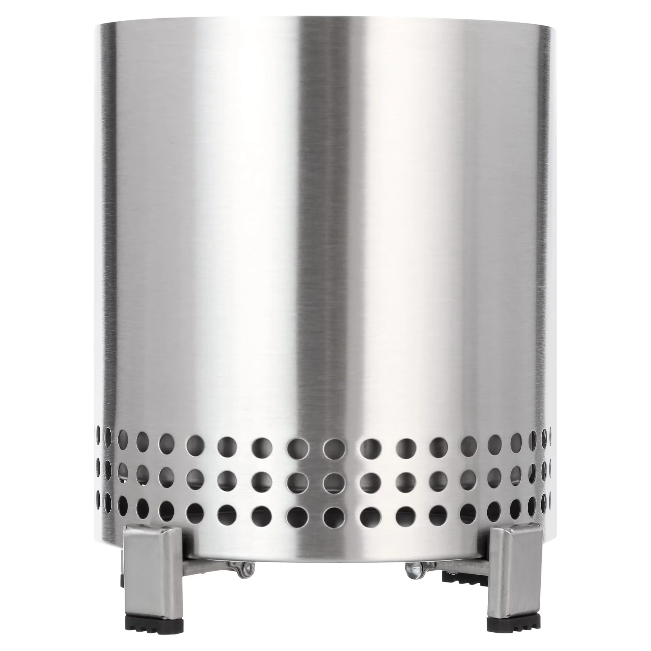 Professional Outdoor Heating with Portable, Mesa 5" Tabletop Firepit - Silver Stainless Steel Model 3E9A87