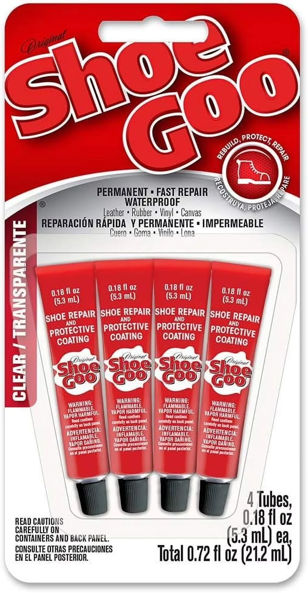 Building Material Stylish with Waterproof, Clear, 0.18 fl. oz - Clear 0.18 fl oz Model 7D394E