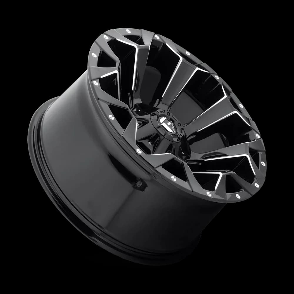 Versatile Wheels And Rim - Black Aluminum 1PC - Ergonomic Design Model 8A1FAD