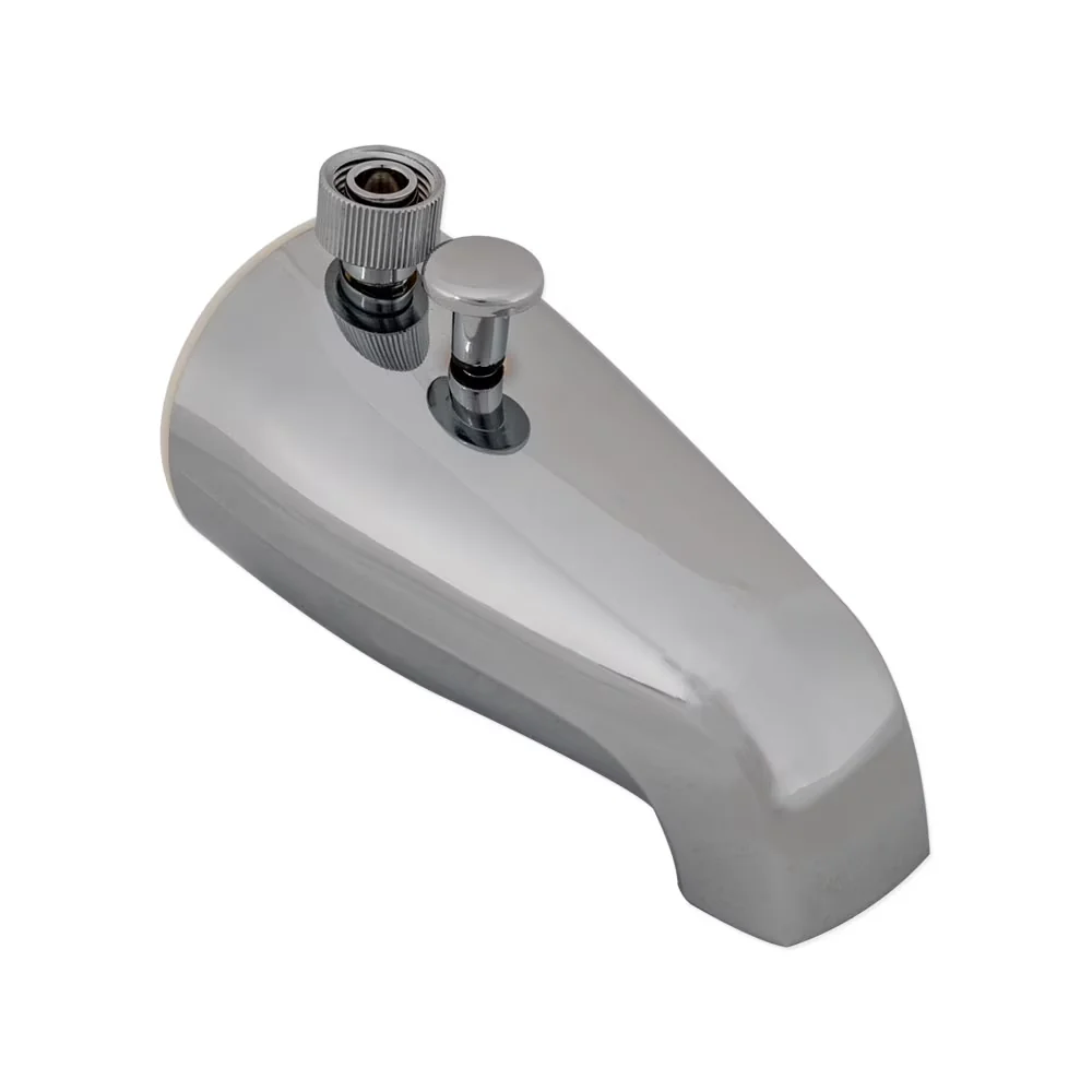 Shower Head Essential with Easy To Install, 11120 Spout-Type Portable Add-On Unit, The riser diameter is 3/8 in. - Abs Silver Model 3D6D91