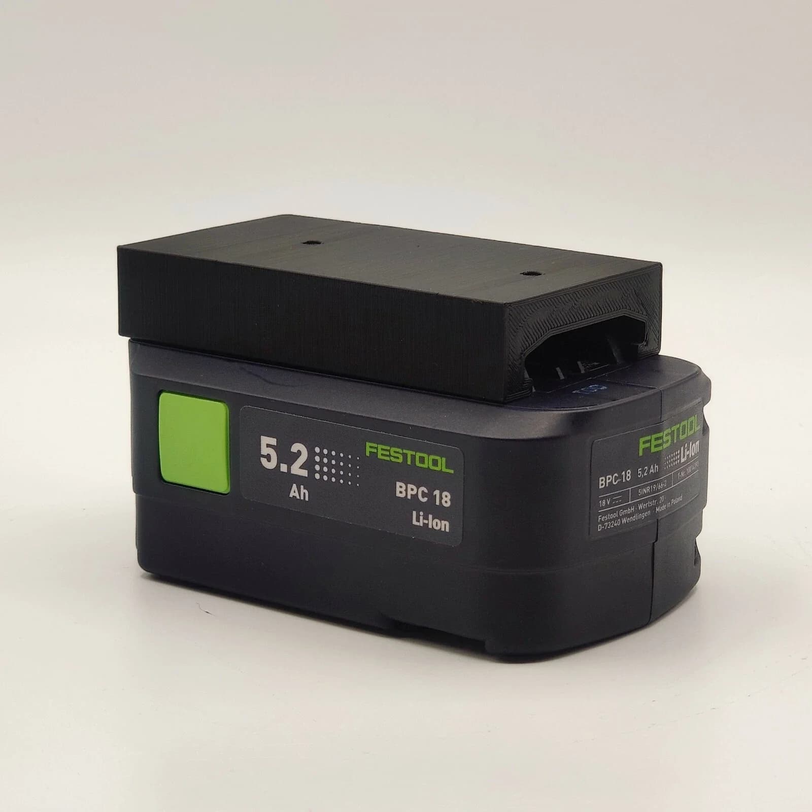 Power Tool Modern with 18V, Easy to use and practical for everyone., Festool Bpc18 18V Battery Holder Mount - Model C6B36F