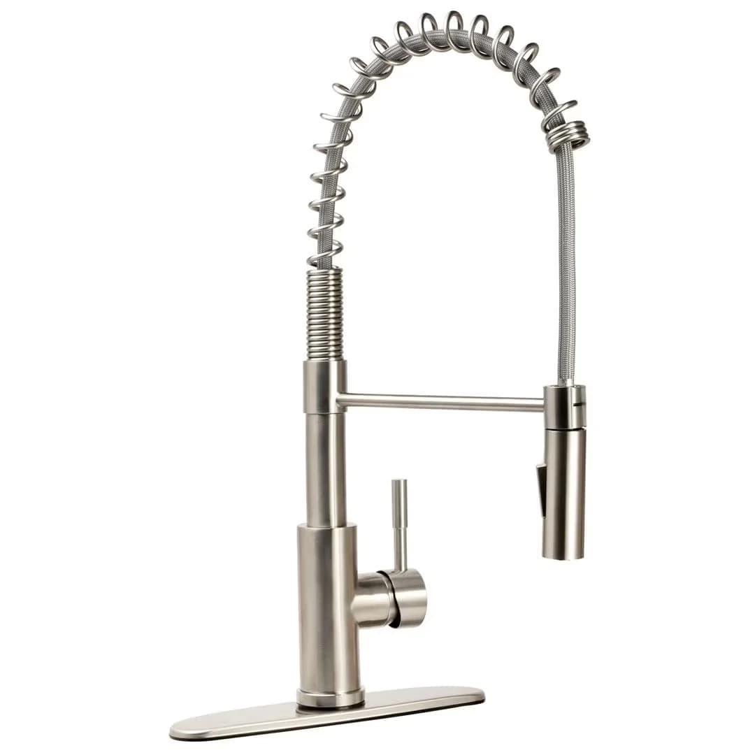 Durable Kitchen Renovation with Easy To Install, Single Handle - Stainless Steel Gold Model 8EBB34