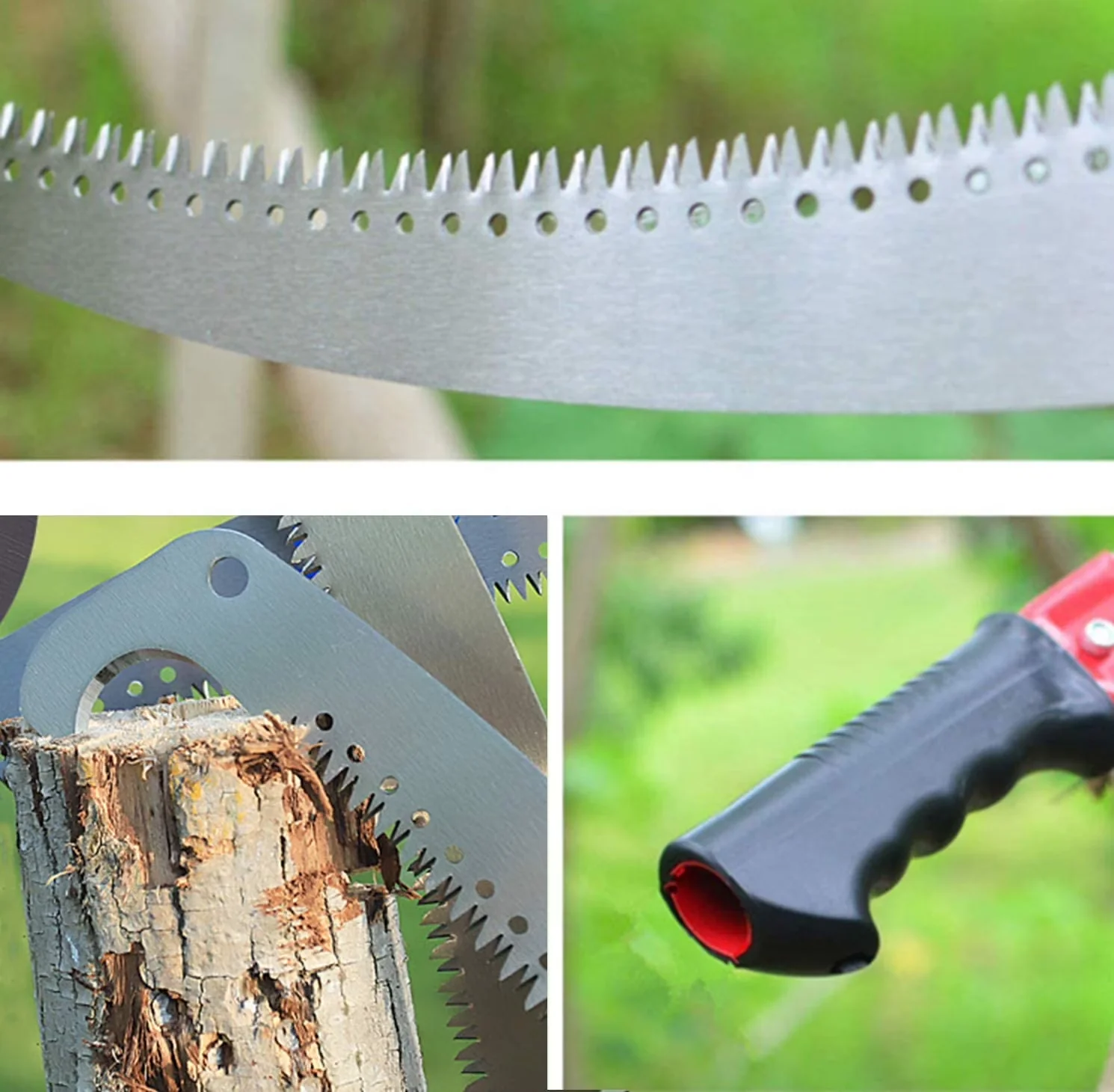 Pole Saw Essential with Telescoping, 10FT Extendable, Stainless Steel - Low Maintenance Model 6C8803