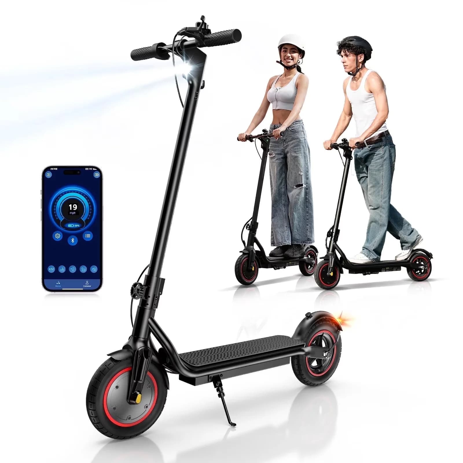 Versatile Scooter with 350W, Foldable, LF5 350W Electric - Alloy - Built to Last Model EEA698