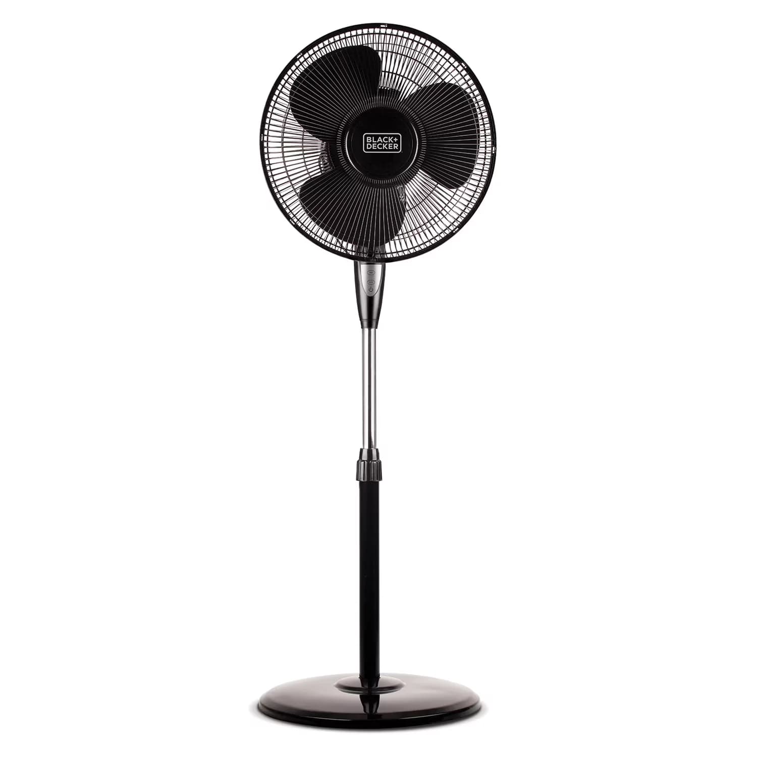 Professional Fans In Cooling with 48W, Oscillating, Remote - Plastic Black Model 46739A