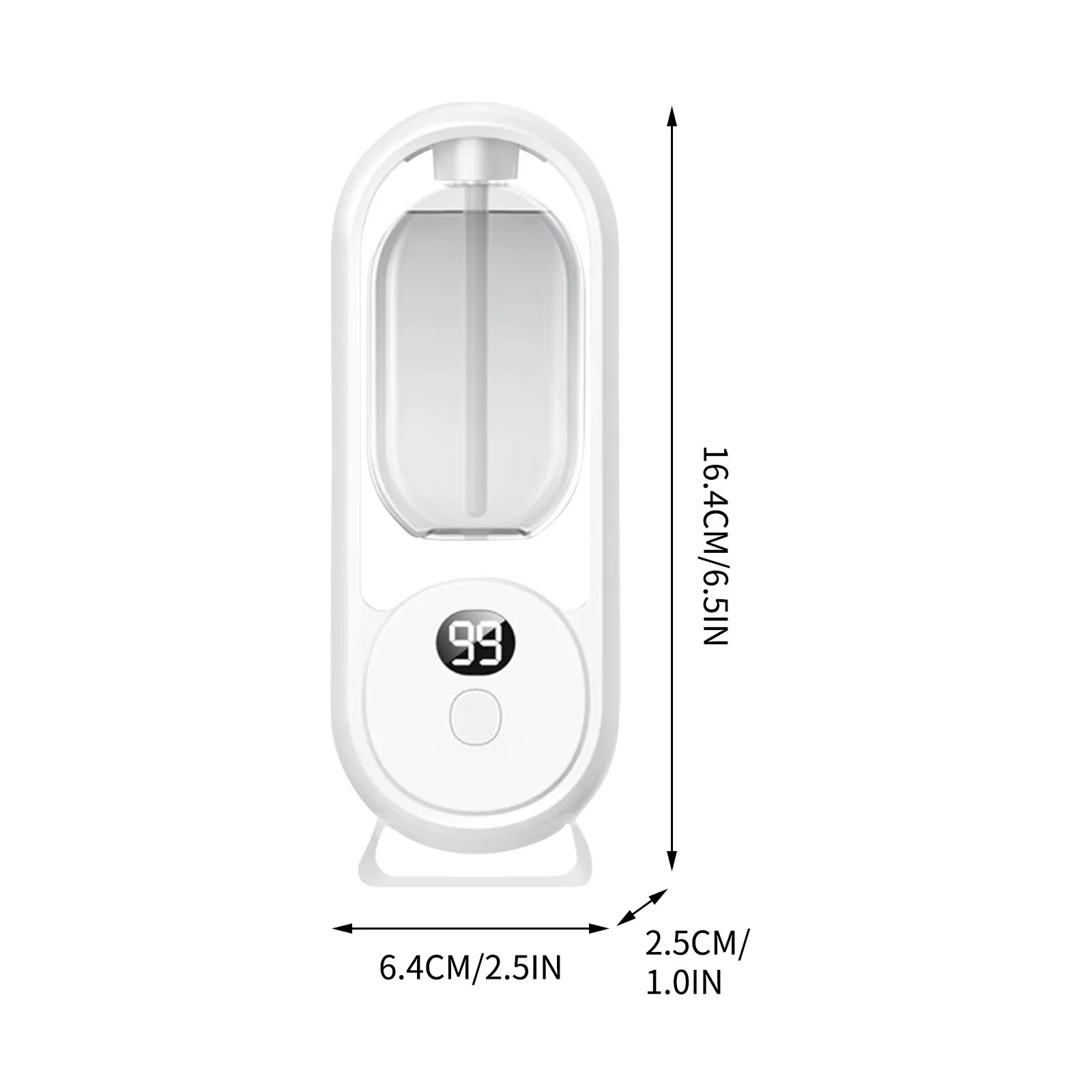 Reliable Humidifier with Battery, Wireless Smart Aroma Diffuser - White Model 586F52