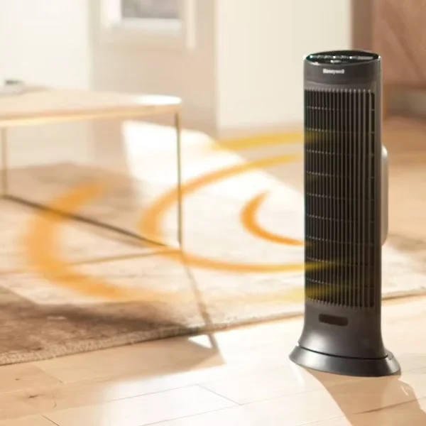 Quality Portable And Electric Space Heater with Temperature Controlled, Automatic Shutoff - Black Model 8F7387