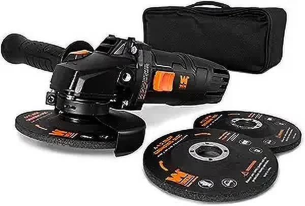 Innovative Woodworking with Lightweight, 7.5-Amp 4-1/2-Inch Corded Angle Grinder - Black Model 5E8FE6