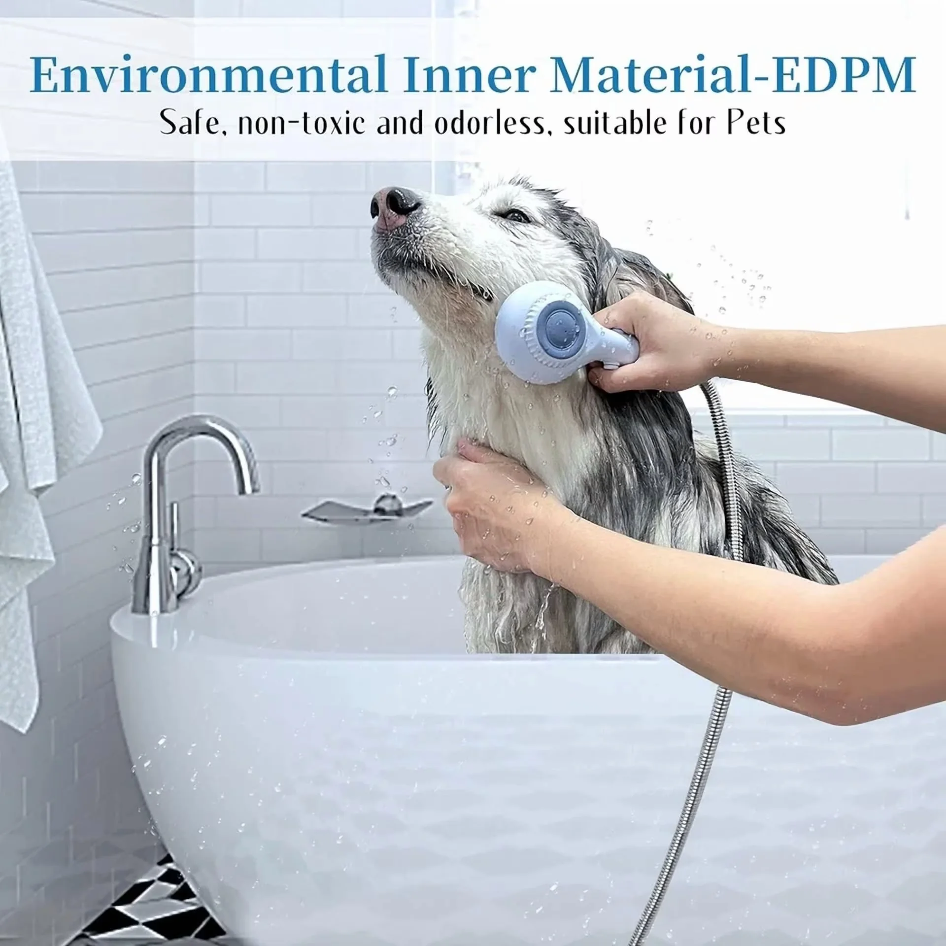 Shower Head Quality with Flexible, Easy to use and practical for everyone. - Stainless Steel Model C5CCFE