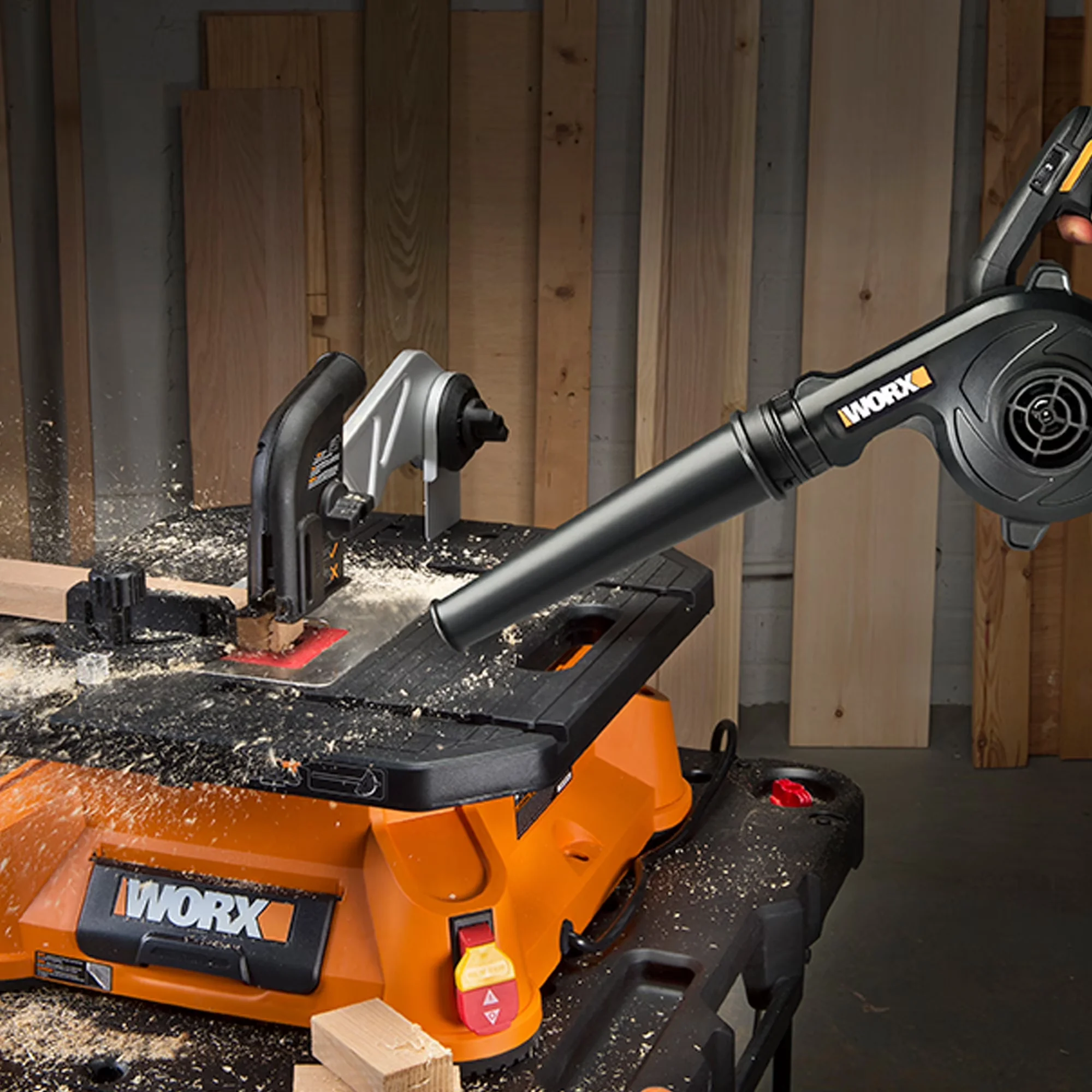 Classic Leaf Blower with Battery, 20V - WX094L - Reliable Performance Model 198E03