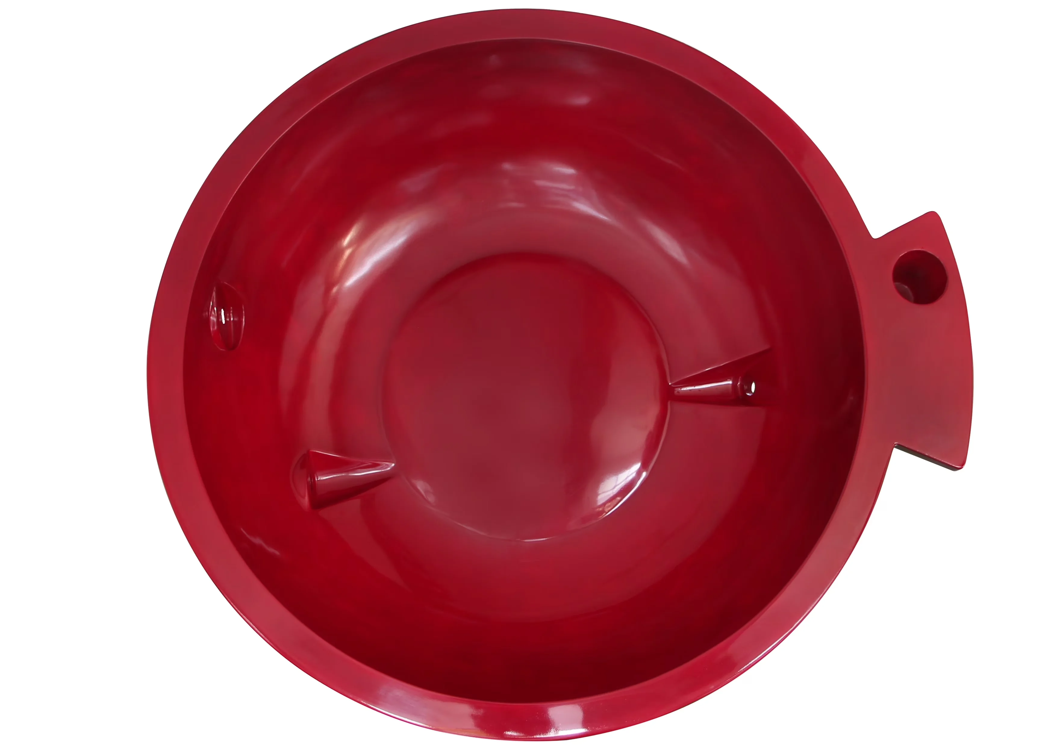 Professional Hot Tub with Portable - Red Acrylic Wine - Long-Lasting Performance Model 17152F