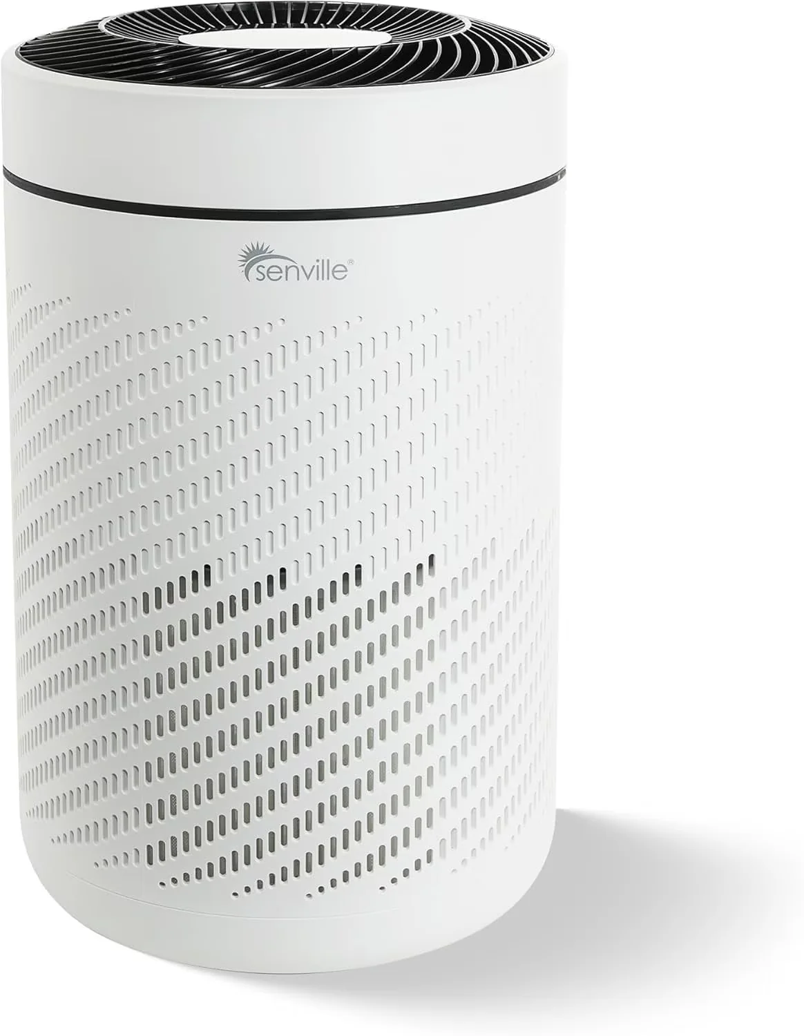 Compact Air Purifier with Filter Change Indicator, 250 sq ft Coverage - White Model 4FF715