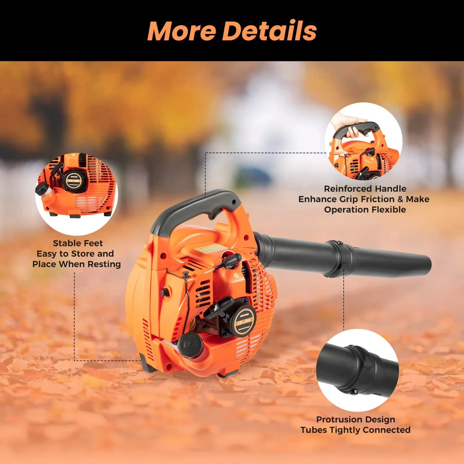Professional Leaf Blower - 4CC - Modern Design Model 3CEAB2