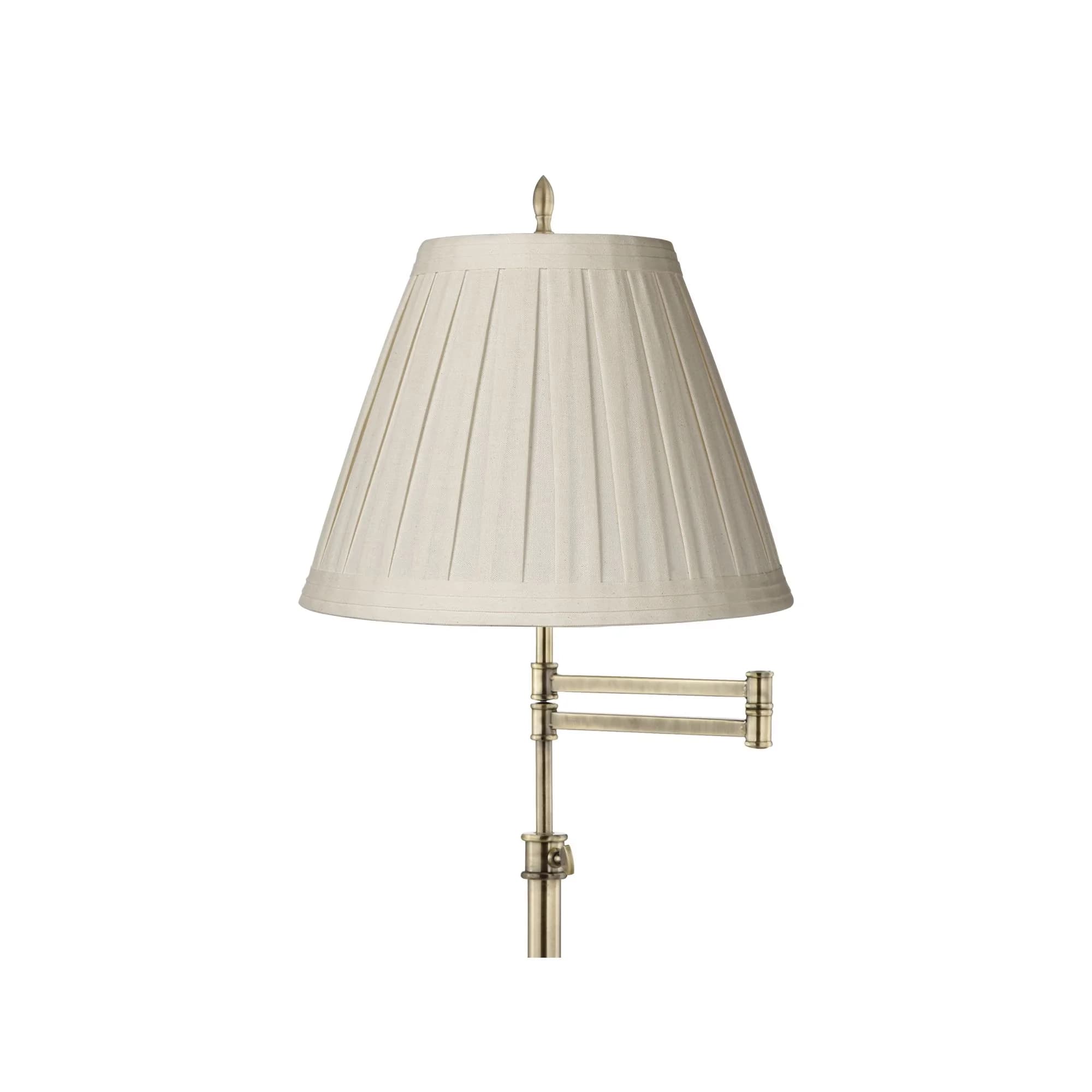 Professional Floor Lamp with LED, Adjustable Height - Gold Metal for Living Room, Bedroom Model 45A5FB
